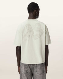Seashell טי שירט קצרה לגברים Insignia Ss Crew ALLSAINTS