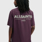 Lavender חולצה מכופתרת קצרה לגברים Underground ALLSAINTS