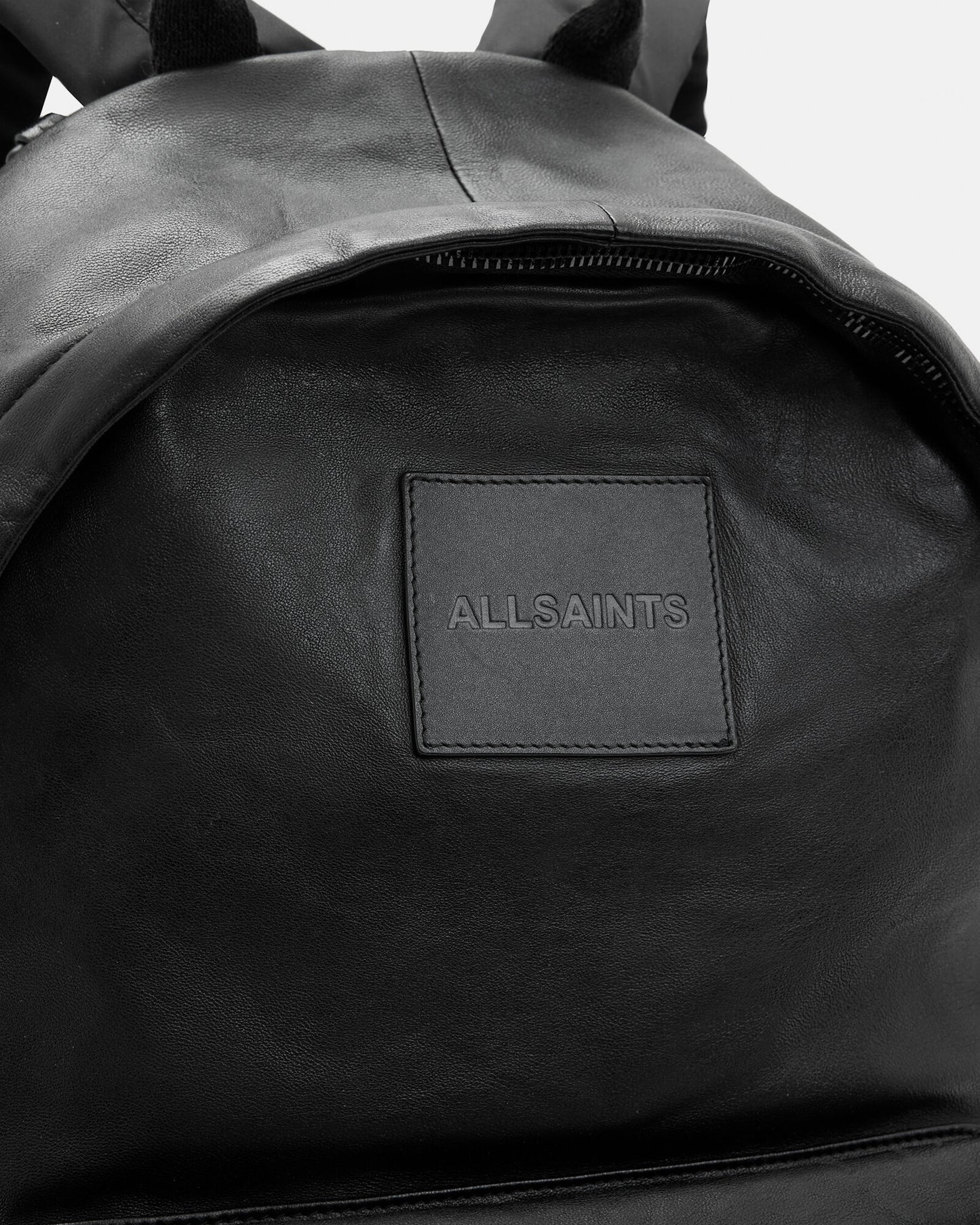 Black תיק גב מעור Carabiner ALLSAINTS