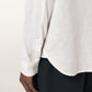 Lavender חולצת מכופתרת ארוכה פשתן לגברים Loom ALLSAINTS