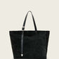 Black תיק צד לגברים/נשים  Haven Suede Tote ALLSAINTS