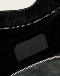Black תיק צד לגברים/נשים  Haven Suede Tote ALLSAINTS