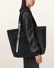 Seashell תיק צד לגברים/נשים  Haven Suede Tote ALLSAINTS