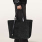 Dark Slate Gray תיק צד לגברים/נשים  Haven Suede Tote ALLSAINTS