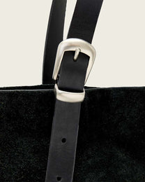 Black תיק צד לגברים/נשים  Haven Suede Tote ALLSAINTS