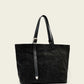 Black תיק צד לגברים/נשים  Haven Suede Tote ALLSAINTS
