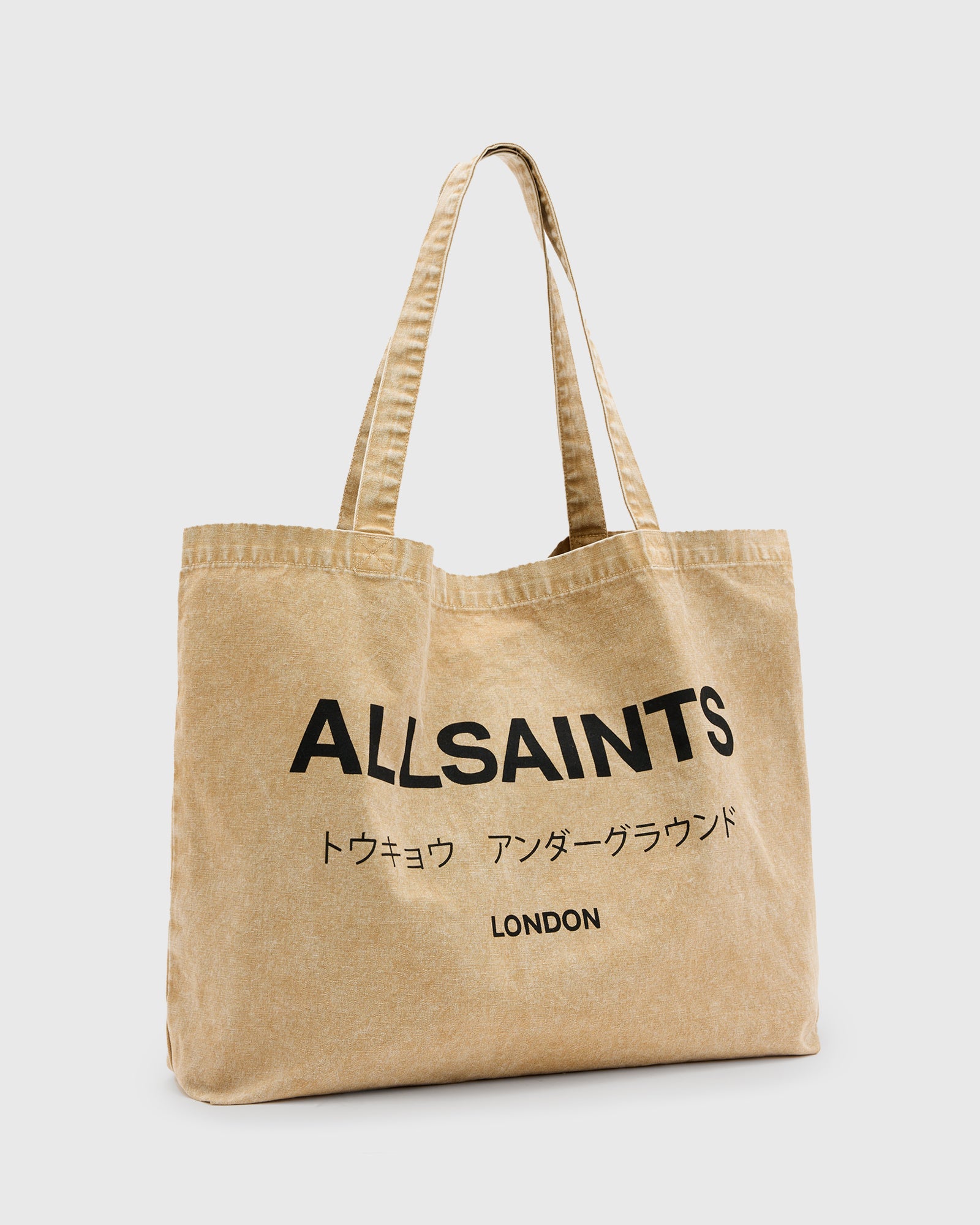 Light Gray תיק צד Underground Acid Wash ALLSAINTS