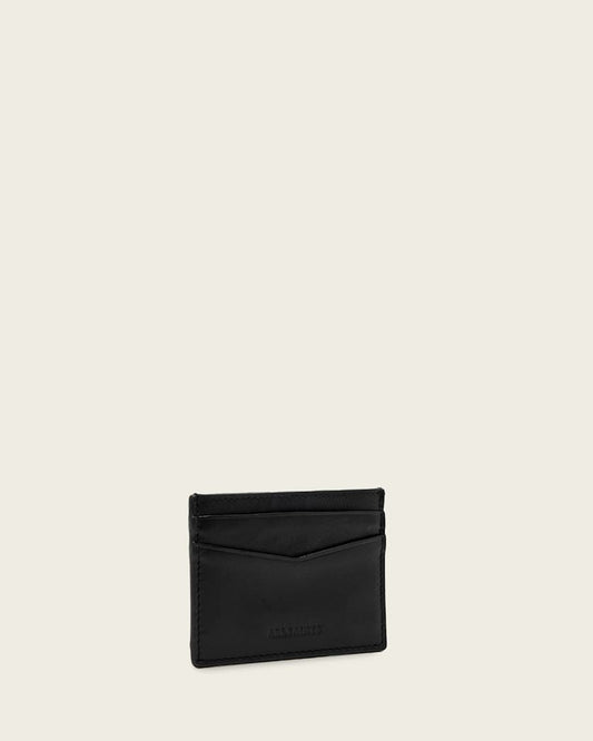 Dark Slate Gray מחזיק כרטיסים מעור לגברים Delph ALLSAINTS
