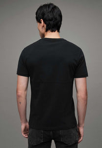 Dim Gray טי-שירט קצרה לגברים Brace ALLSAINTS