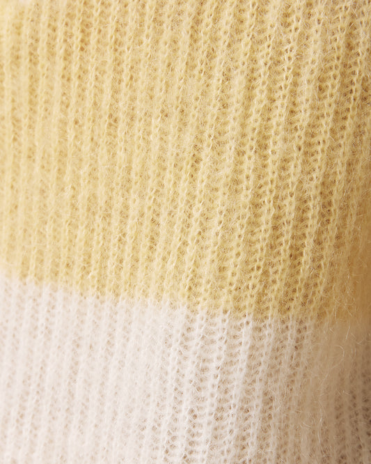 Light Goldenrod חולצת פולו קצרה לנשים Clem ALLSAINTS