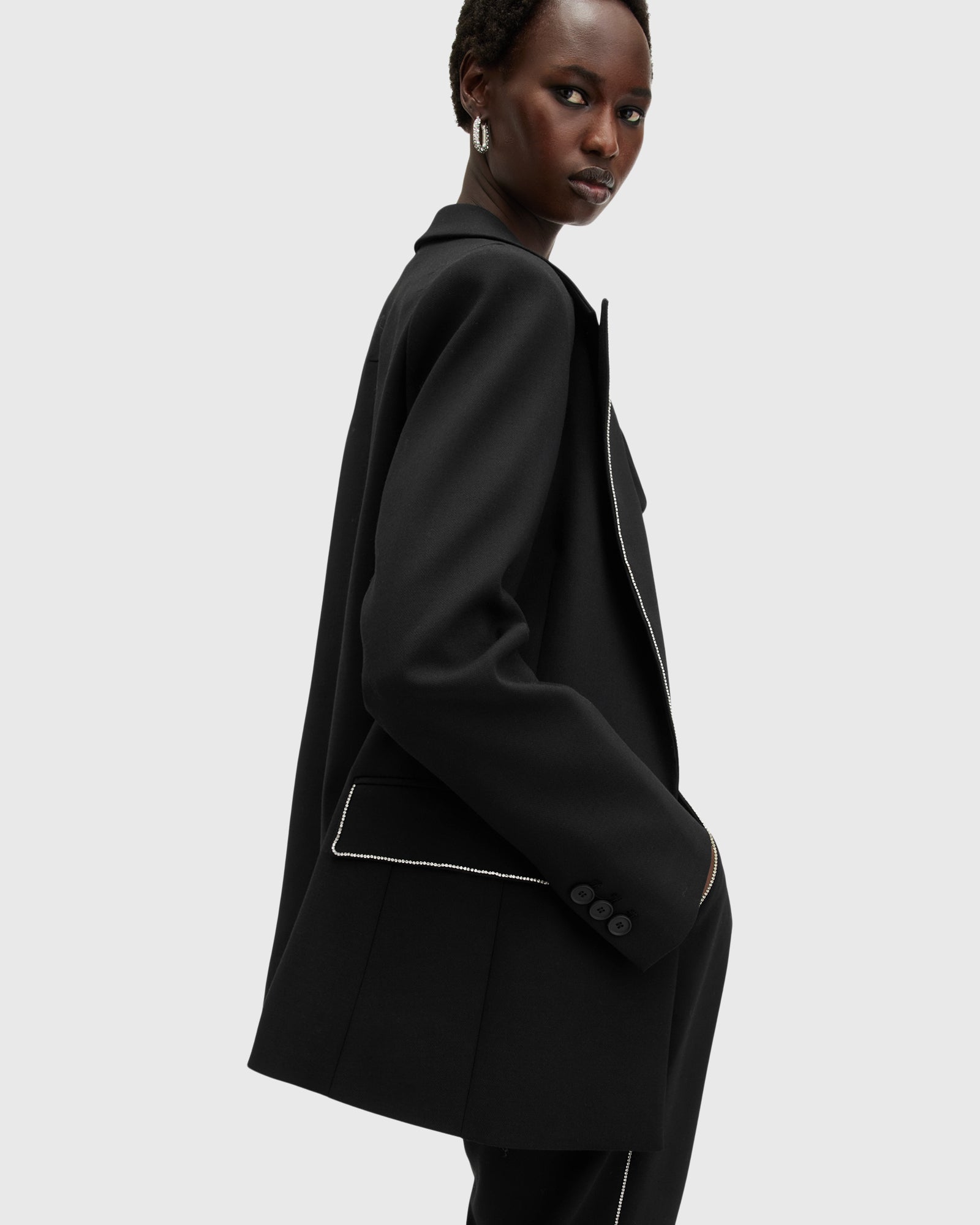 Lavender בלייזר לנשים Atlas ALLSAINTS