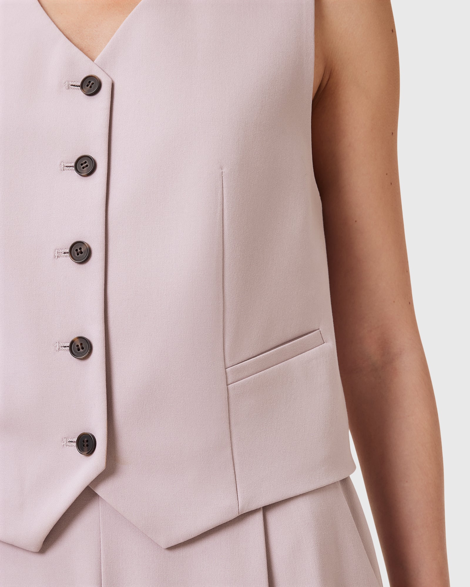 Gray ווסט לנשים Aleida ALLSAINTS