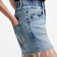 Light Gray ג'ינס קצר לנשים Hailey ALLSAINTS