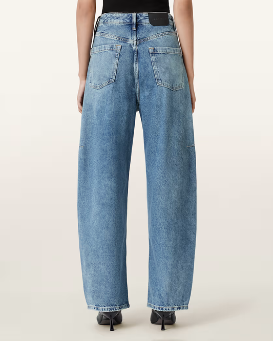 Dim Gray ג'ינס ארוך לנשים Carter – Barrel Leg ALLSAINTS