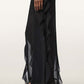 Black מכנסיים ארוכים  מתרחבים לנשים Minna ALLSAINTS
