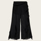Black מכנסיים ארוכים  מתרחבים לנשים Minna ALLSAINTS
