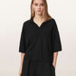 Black חולצת פולו לנשים Bern ALLSAINTS