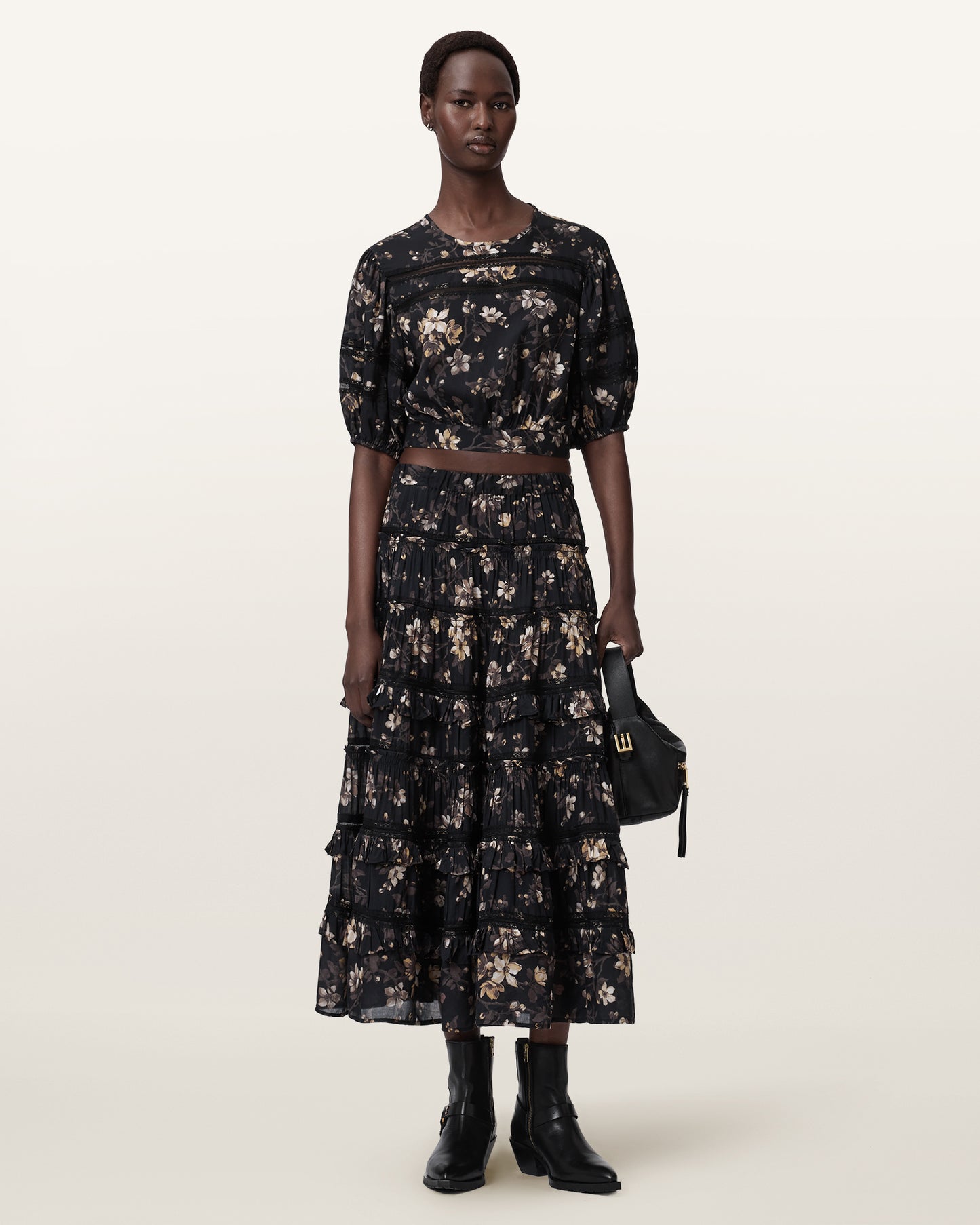 Seashell חצאית מידי לנשים Talia ALLSAINTS