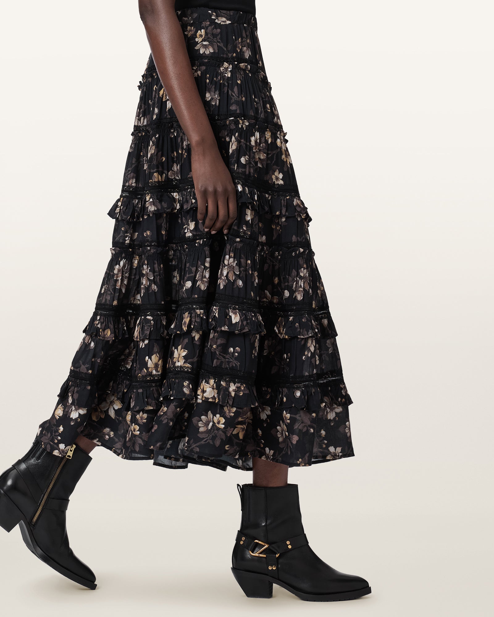 Seashell חצאית מידי לנשים Talia ALLSAINTS