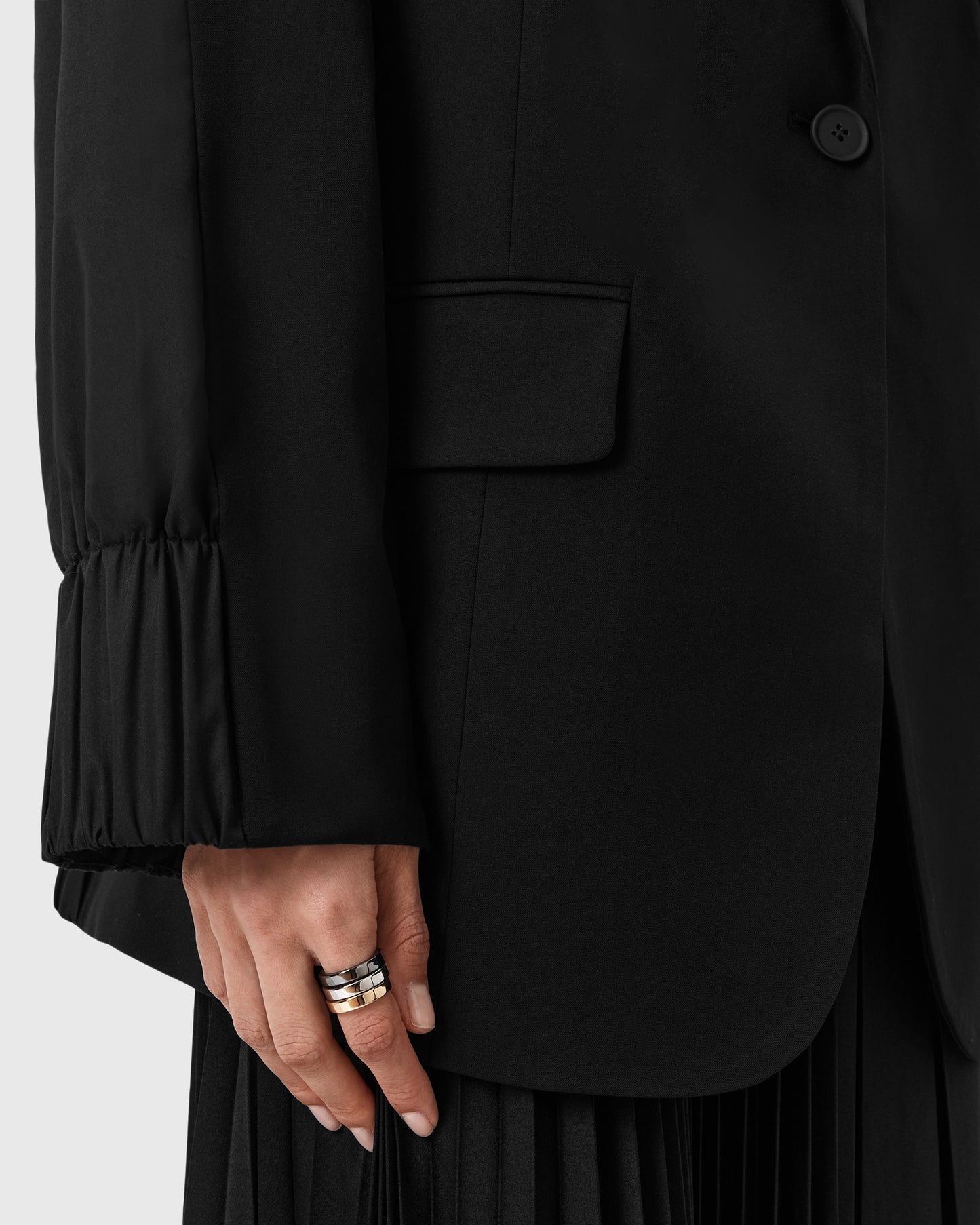 Black בלייזר לנשים Alassett ALLSAINTS