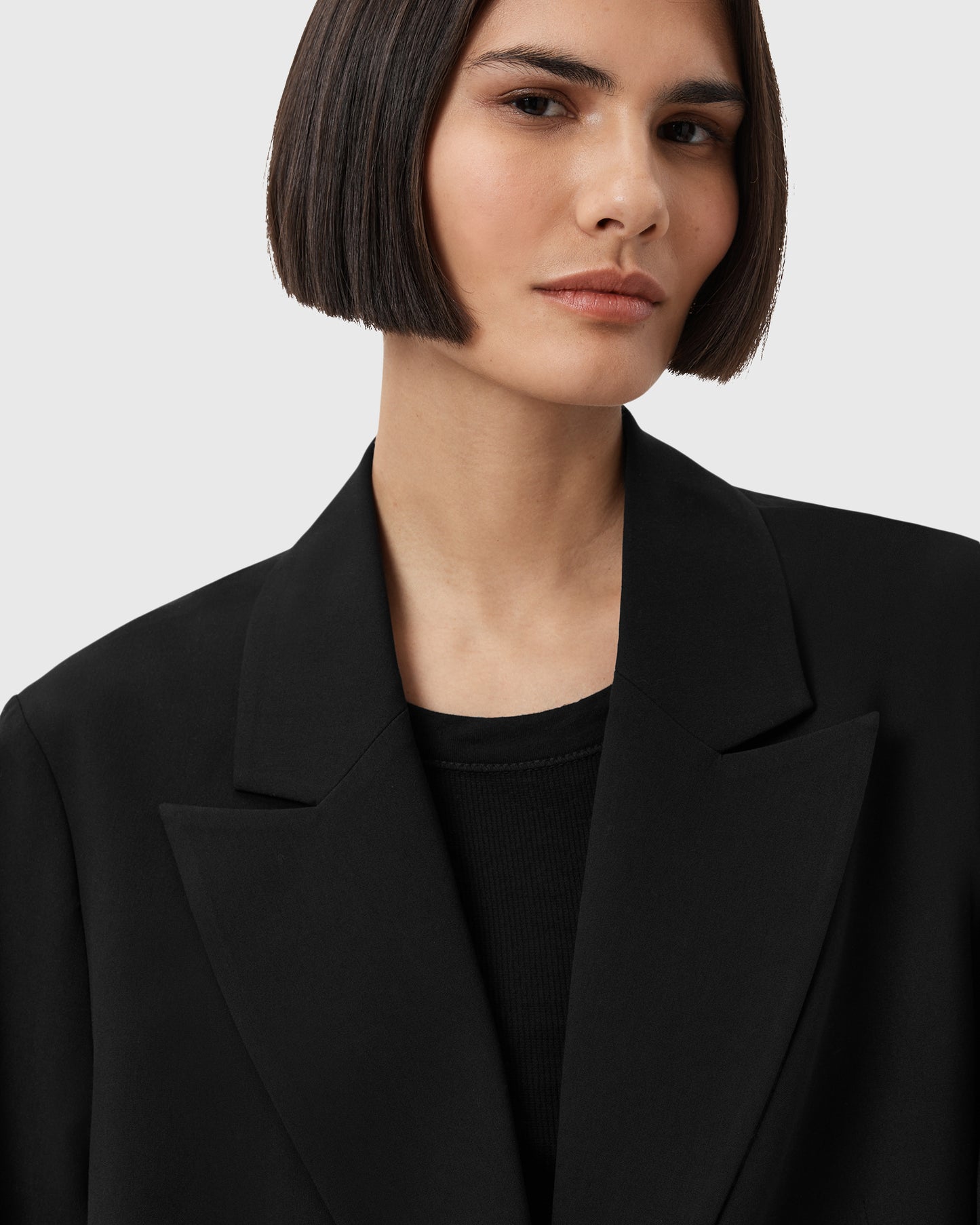 Black בלייזר לנשים Alassett ALLSAINTS