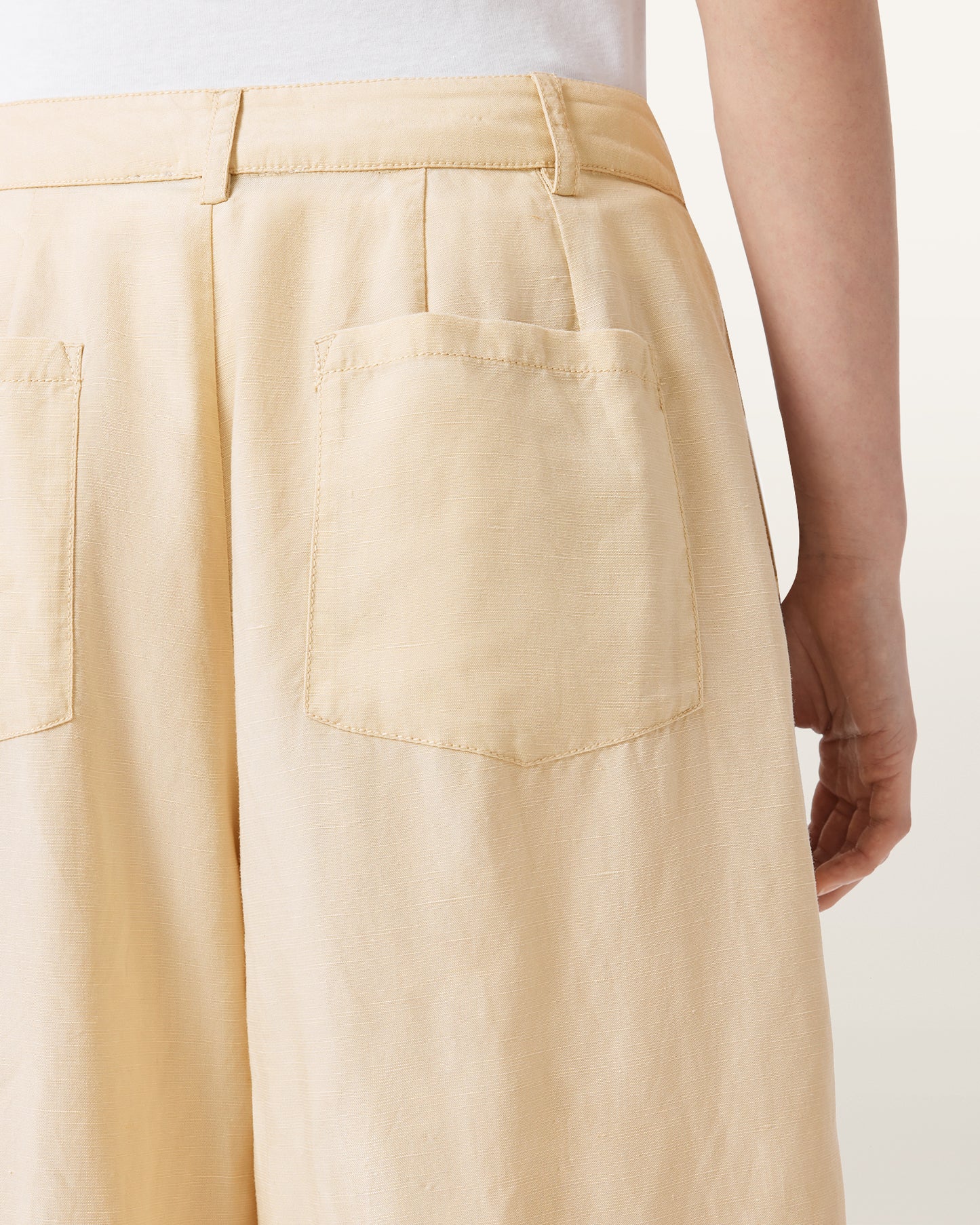 Light Gray מכנסיים ארוכים לנשים Sherell ALLSAINTS