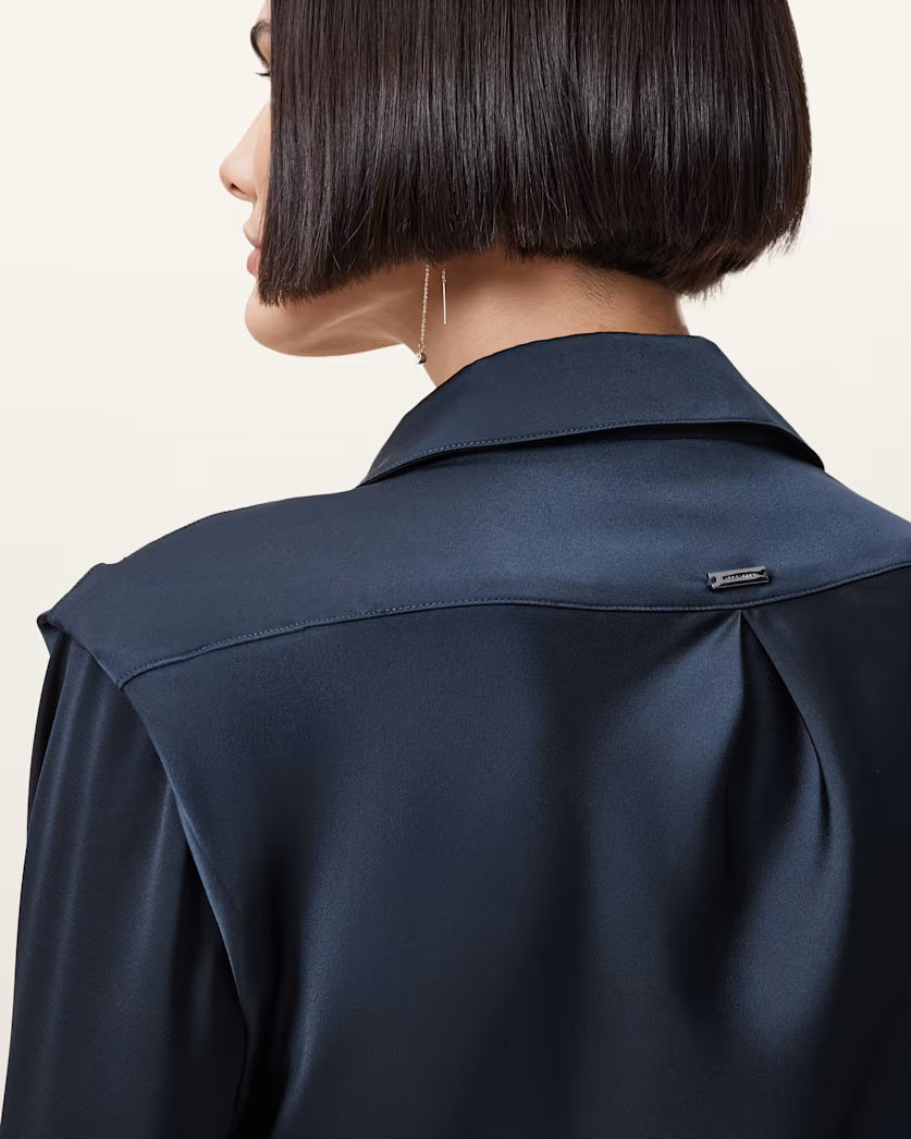 Antique White שמלת מיני לנשים Tira ALLSAINTS