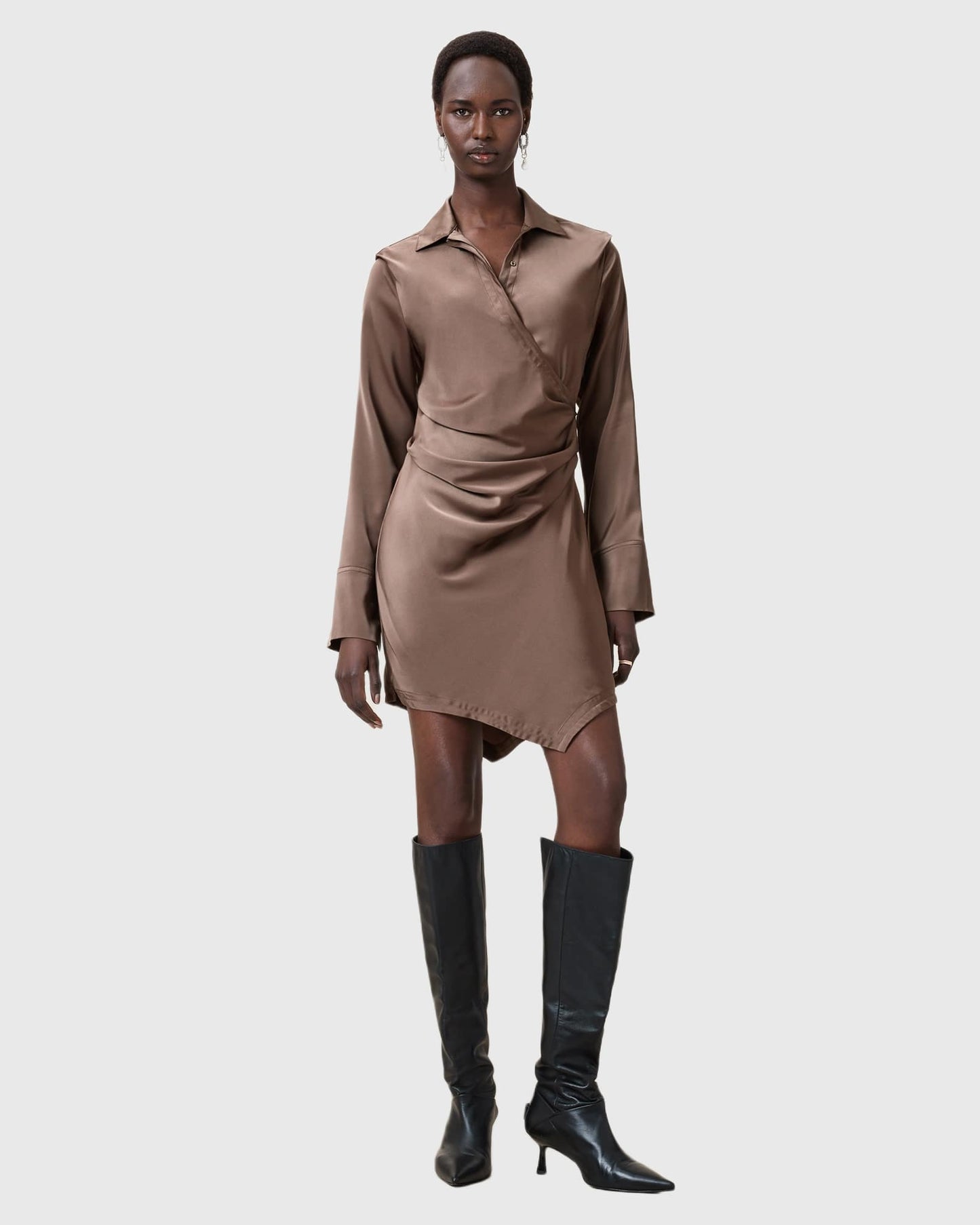 Lavender שמלת מיני לנשים Tira ALLSAINTS