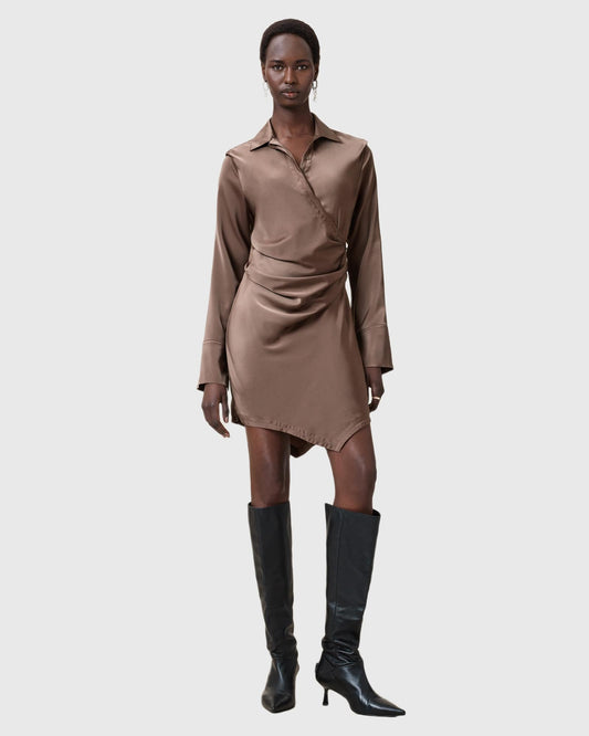 Lavender שמלת מיני לנשים Tira ALLSAINTS