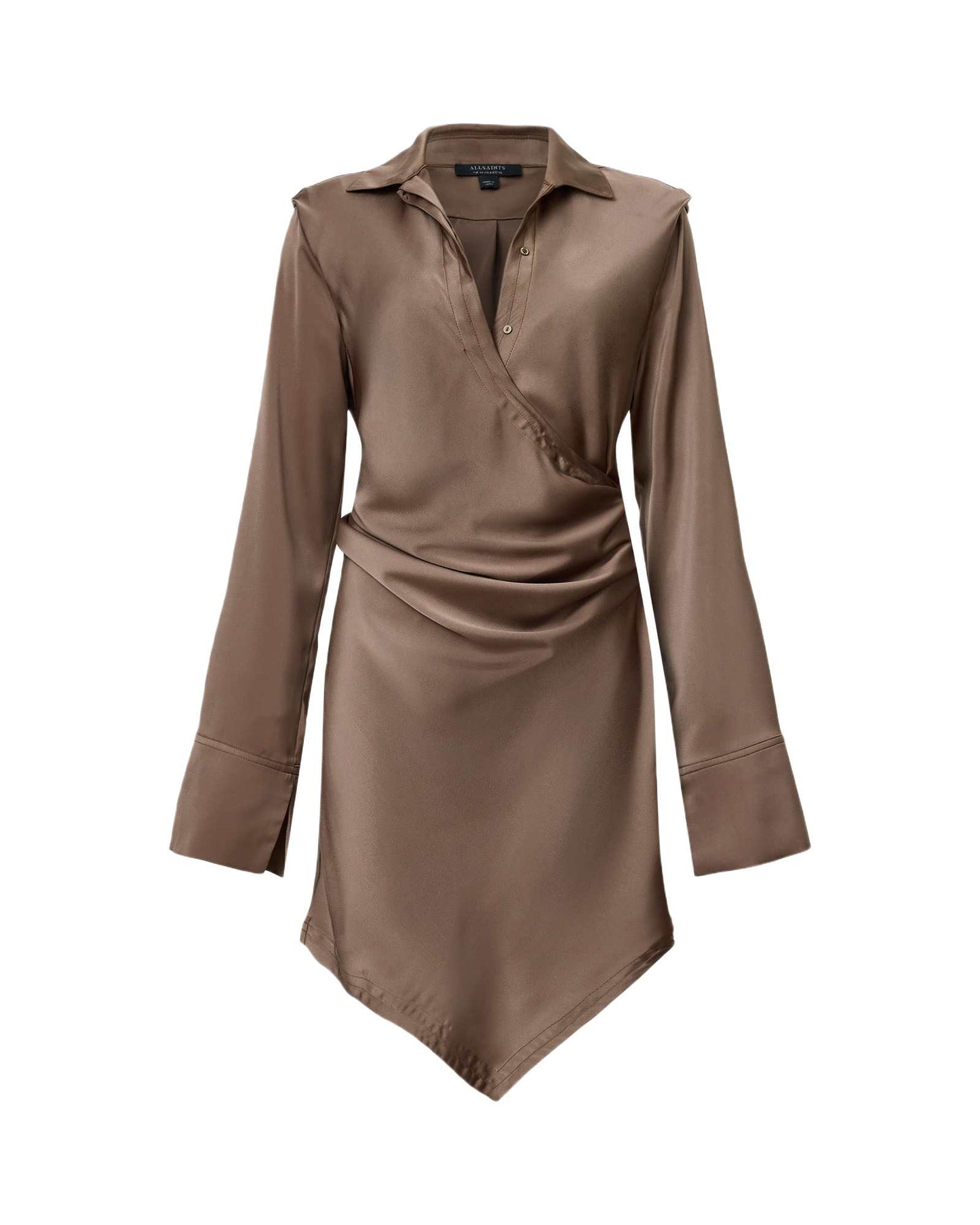 Dim Gray שמלת מיני לנשים Tira ALLSAINTS