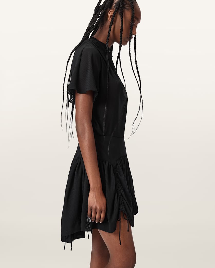 Black חצאית מיני לנשים Aria ALLSAINTS