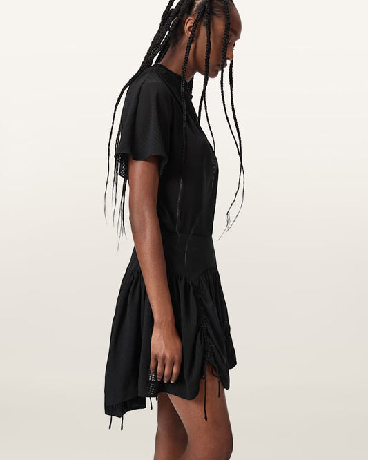Black חצאית מיני לנשים Aria ALLSAINTS