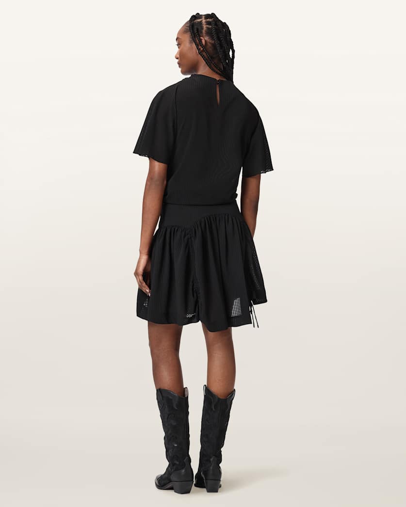 Antique White חצאית מיני לנשים Aria ALLSAINTS