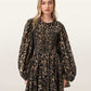 Seashell שמלת מיני לנשים Chia Smocked ALLSAINTS