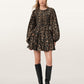 Seashell שמלת מיני לנשים Chia Smocked ALLSAINTS