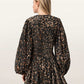 Seashell שמלת מיני לנשים Chia Smocked ALLSAINTS