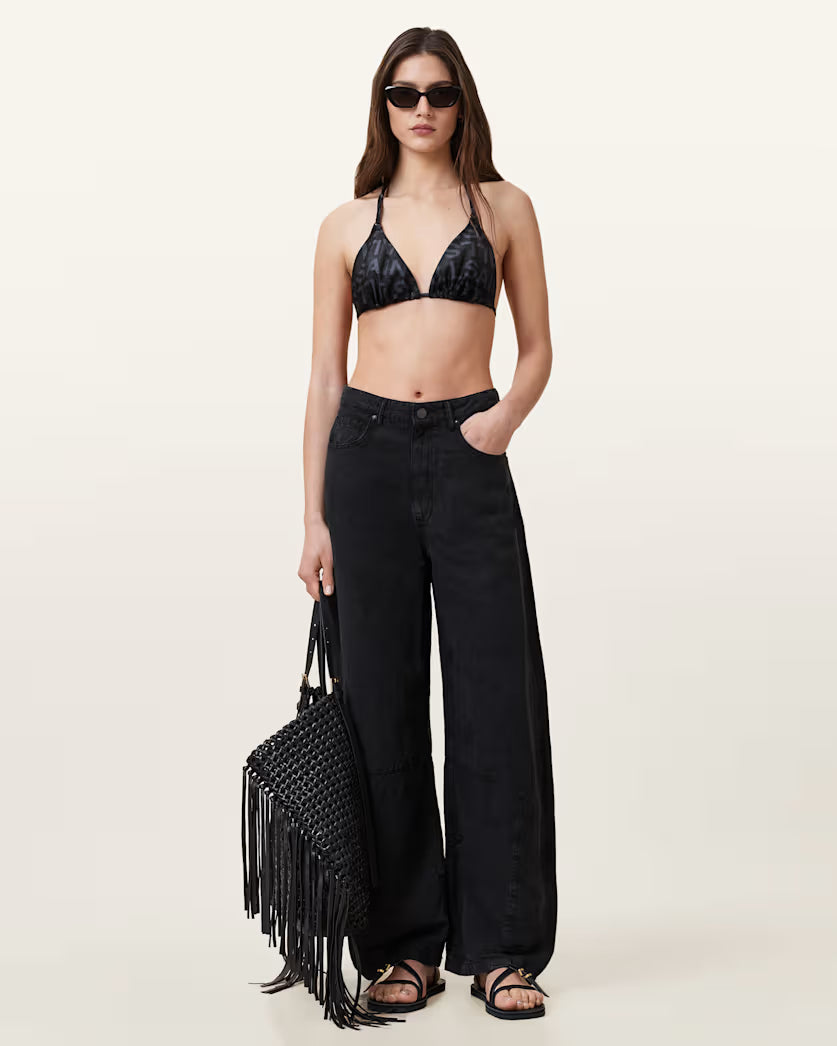 Antique White חזיית בגד ים לנשים Saph ALLSAINTS