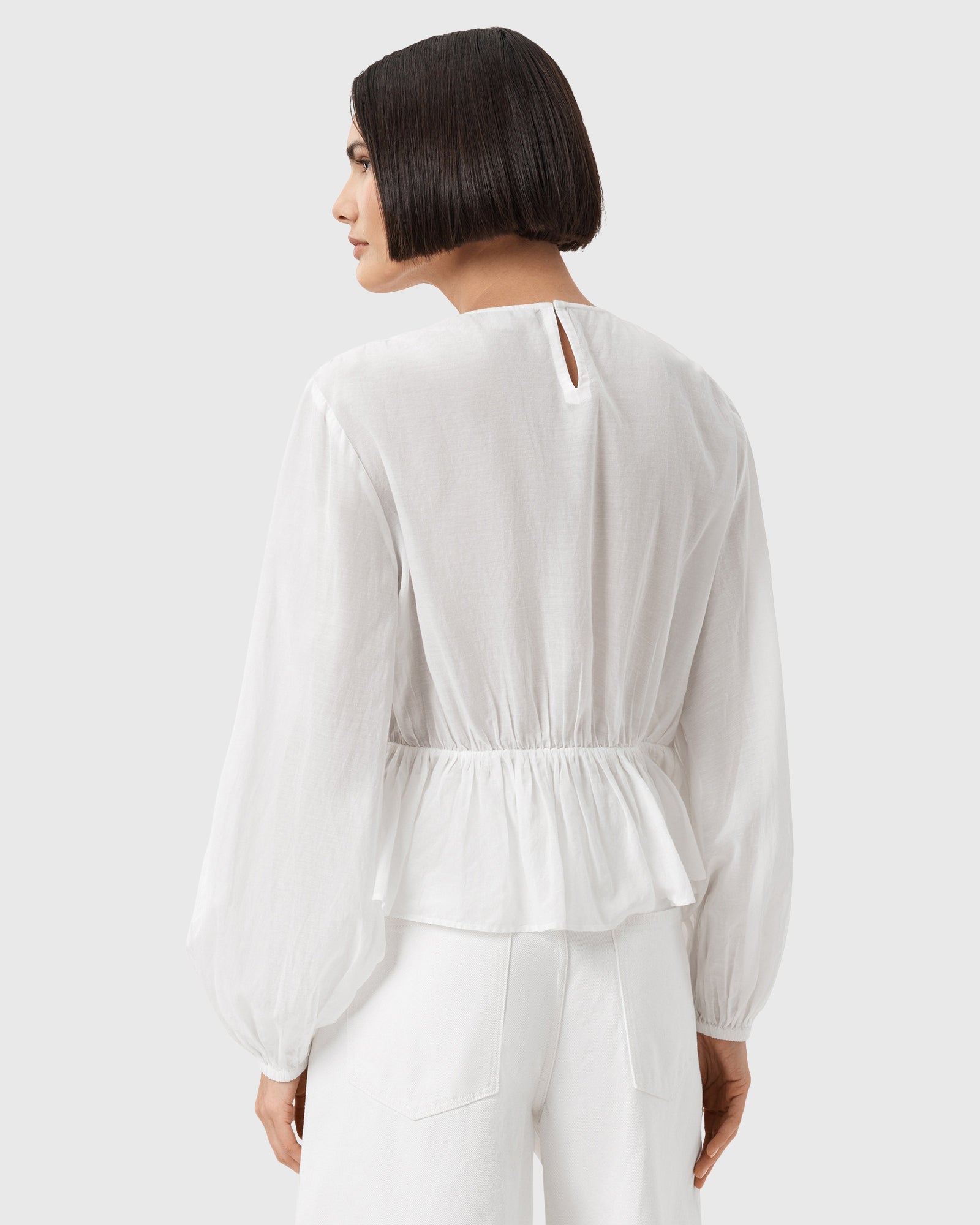 Lavender חולצה ארוכה לנשים Melani ALLSAINTS