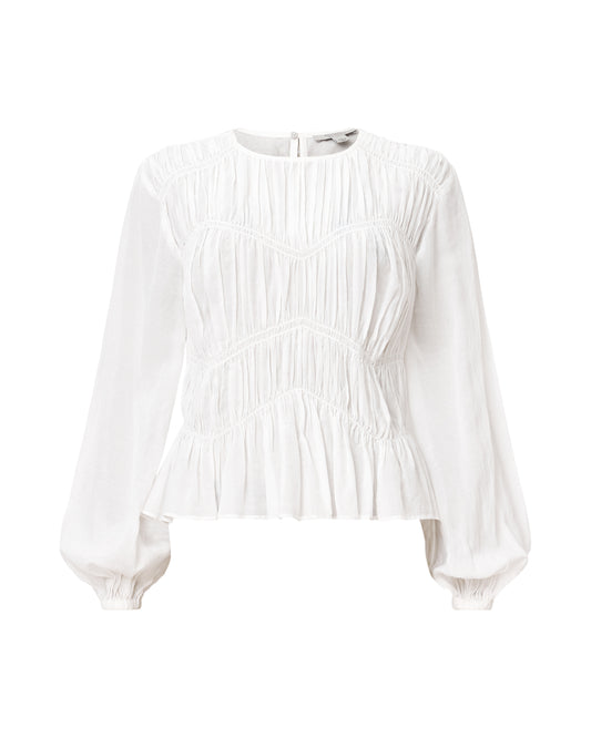 White Smoke חולצה ארוכה לנשים Melani ALLSAINTS