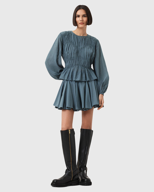 Lavender חולצה ארוכה לנשים Melani ALLSAINTS