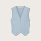 Gray וסט סרוג לנשים Cruz ALLSAINTS