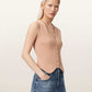 Seashell וסט סריג ריב לנשים Cruz ALLSAINTS