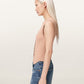 Lavender וסט סריג ריב לנשים Cruz ALLSAINTS