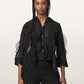 Black חולצה שקופה לנשים Minna ALLSAINTS