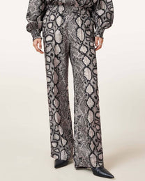 Dark Slate Gray מכנסיים ארוכים לנשים Charli ALLSAINTS