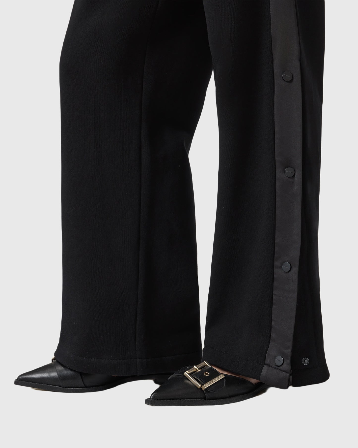 Black מכנסיים ארוכים לנשים Zanda ALLSAINTS