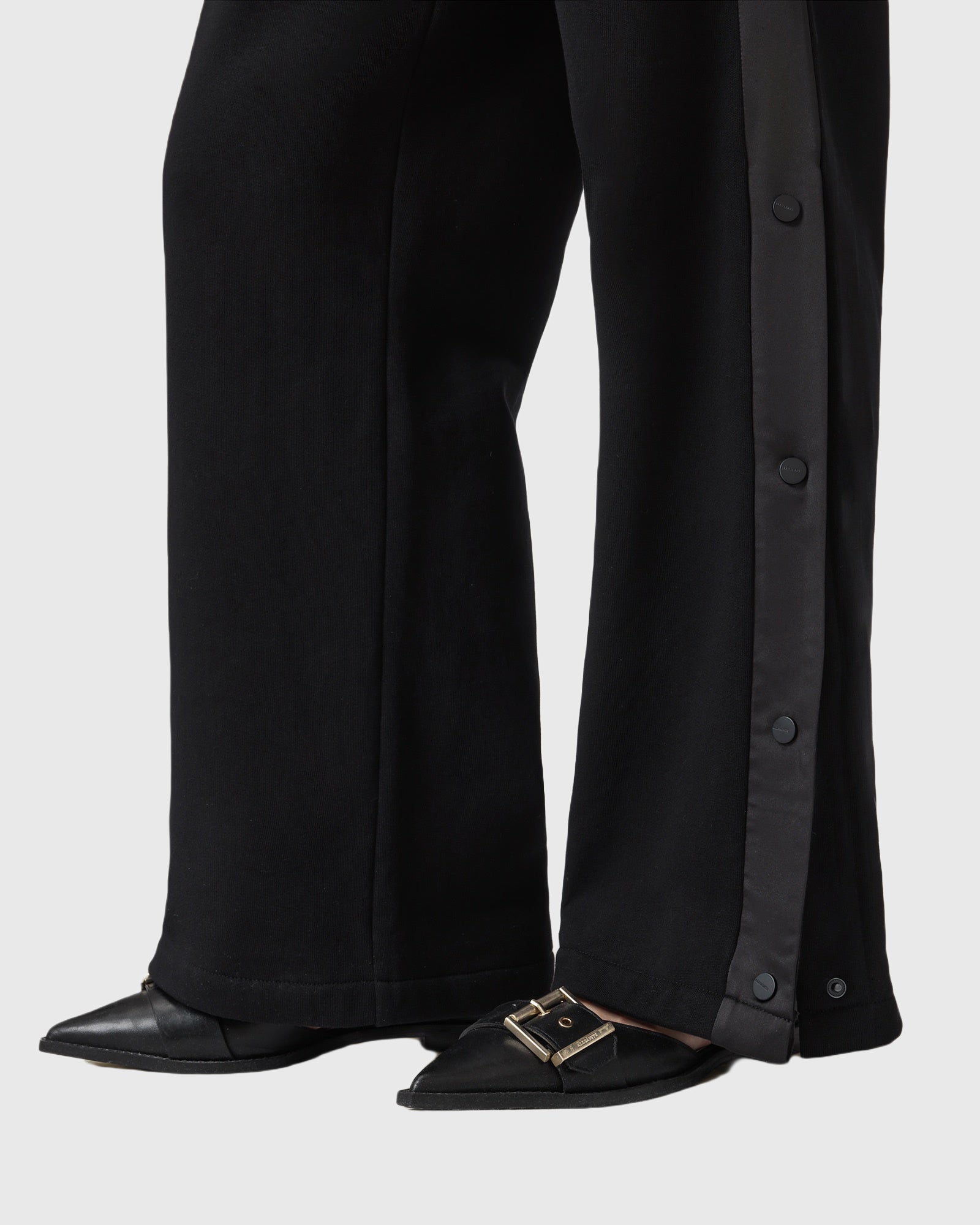 Black מכנסיים ארוכים לנשים Zanda ALLSAINTS