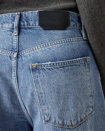 Dark Slate Gray ג'ינס ארוך לנשים Aki – Wide Fit ALLSAINTS