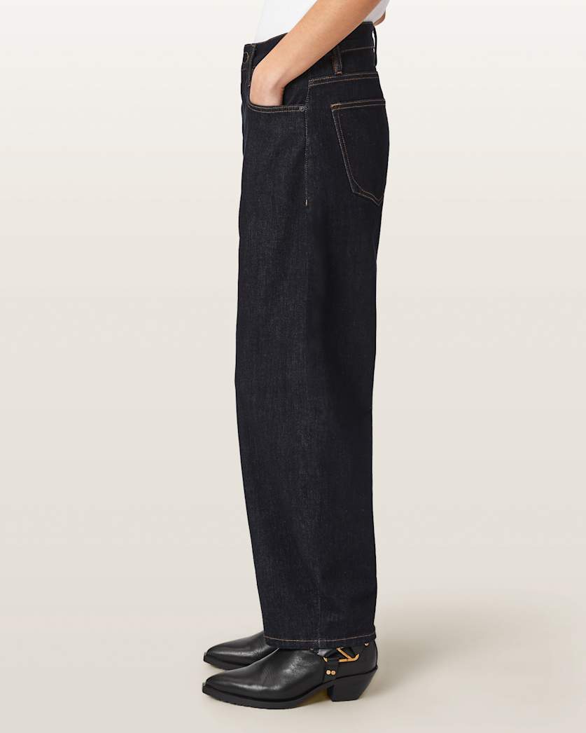 Antique White ג'ינס ארוך לנשים Sadie - Barrel Fit ALLSAINTS