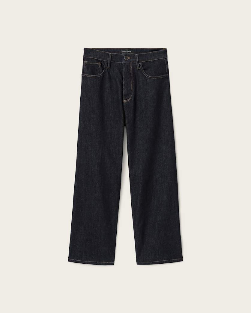 Dark Slate Gray ג'ינס ארוך לנשים Sadie - Barrel Fit ALLSAINTS